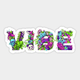 Trippy vibe Sticker